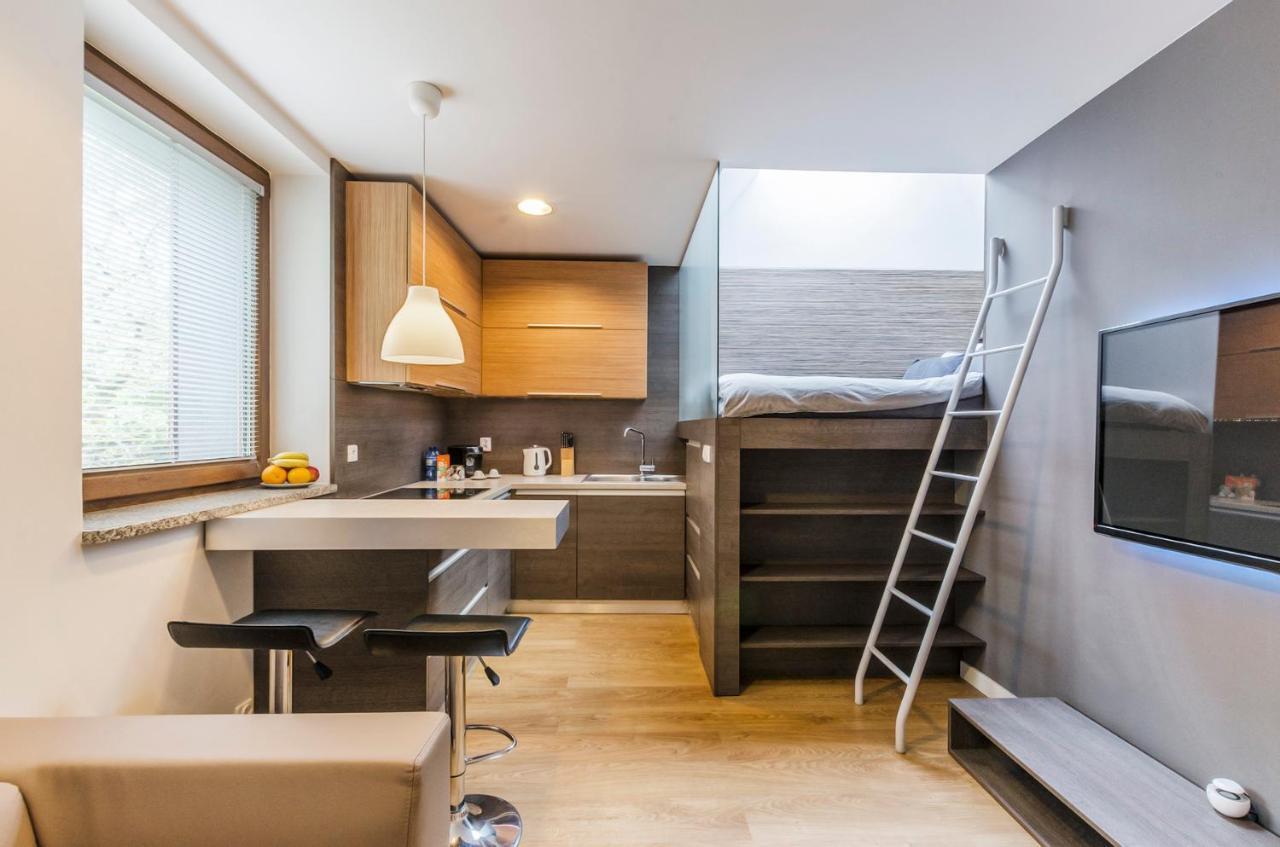 Lupoapartments Kosynierow Klimatyzacja Dostep Na Kod Łódź Exteriör bild